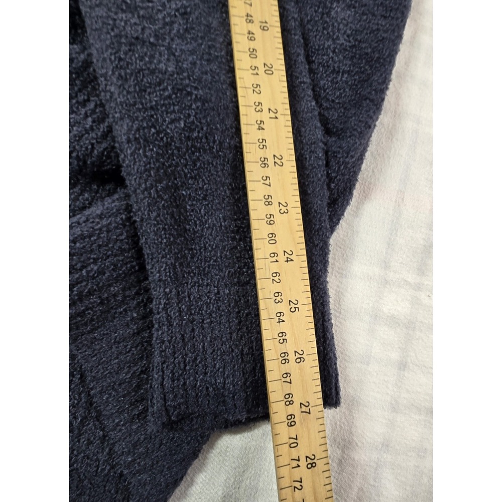 Barefoot Dreams CozyChic Lite Circle Cardi Cardigan Sweater Slate Gray Women's L - Picture 9 of 11